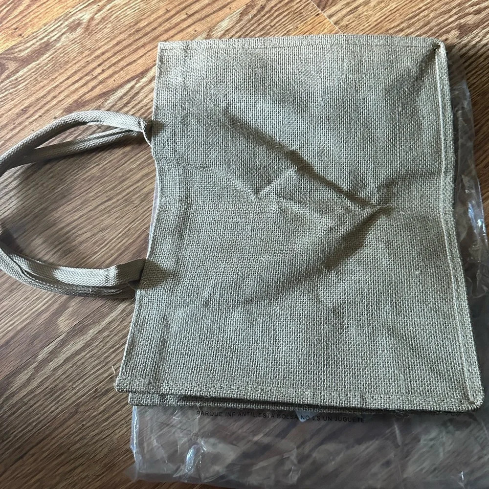 🆕 Burlap Tote Bag